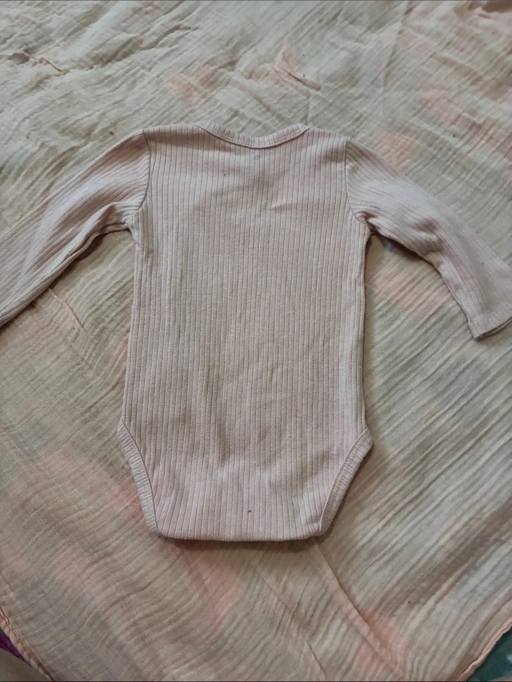 Carter's Pink, Lavender & Beige Baby One-Piece Bodysuits Set